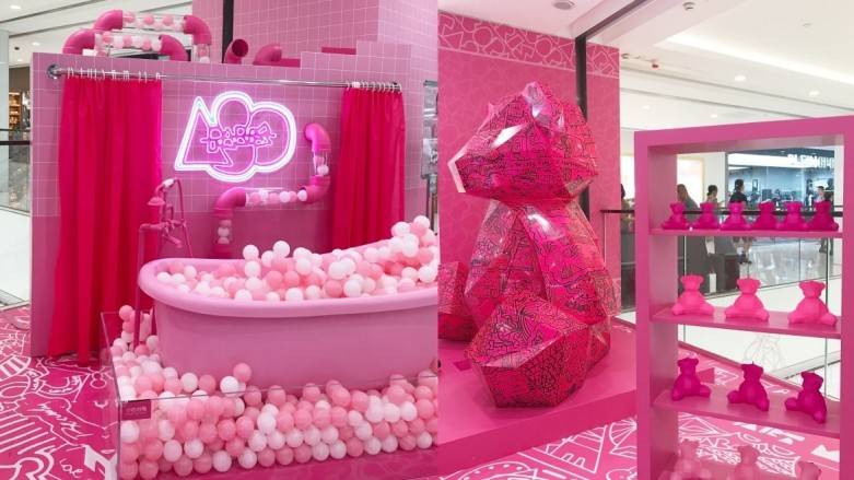 香港海港城LCX「Be Pink Be Self-Care」展览