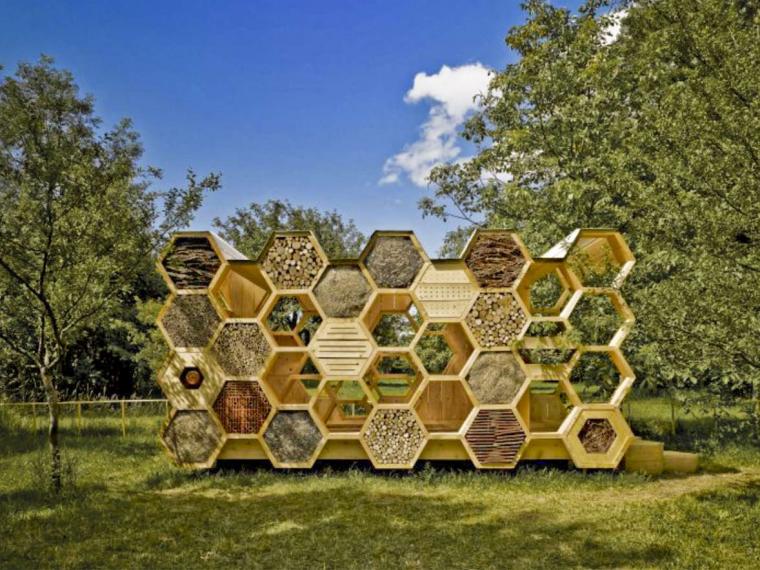 法国蜂巢公共景观装置