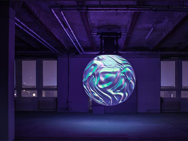 德国灯光互动装置艺术：灵魂之球