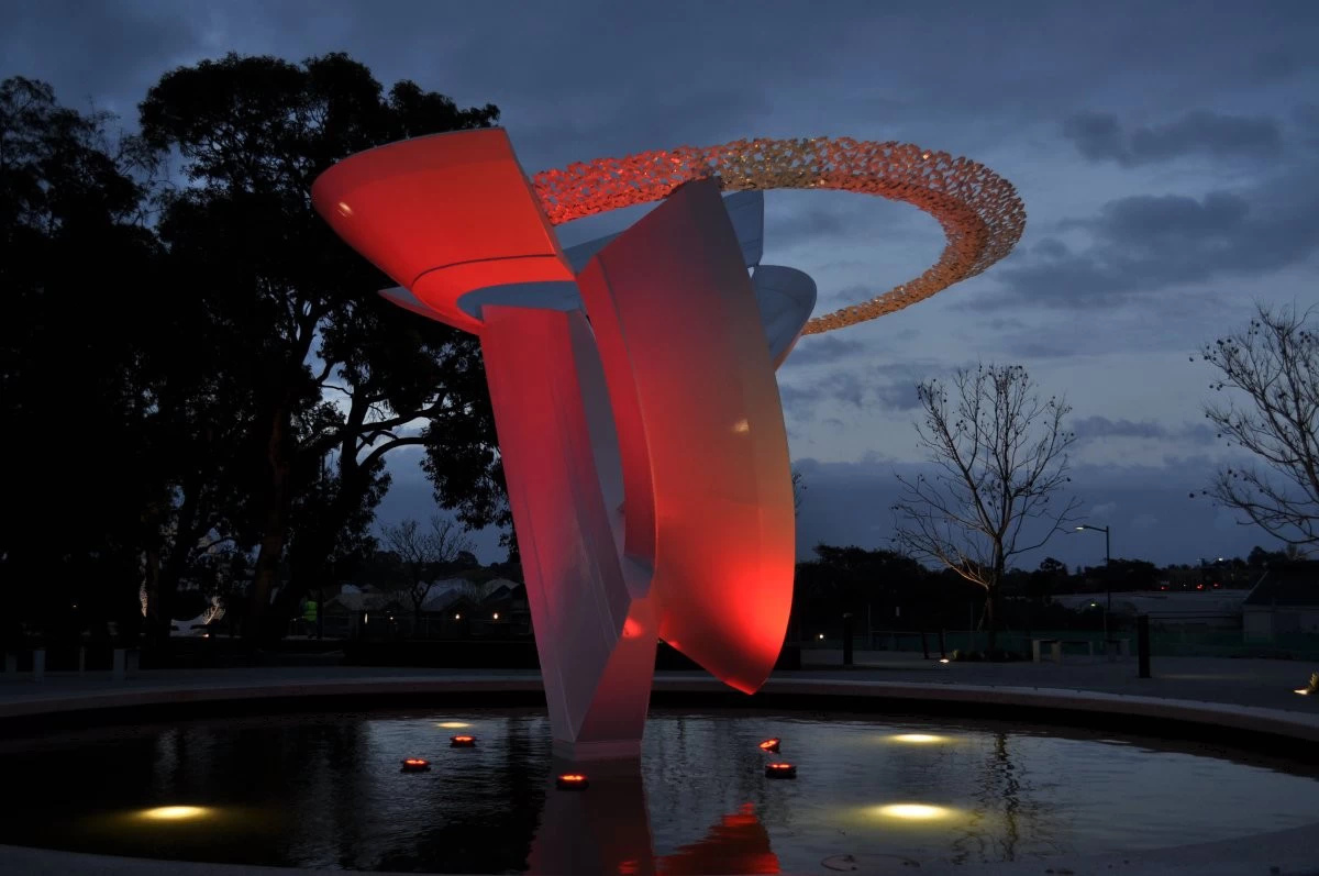 澳大利亚陶瓷雕塑景观装置艺术