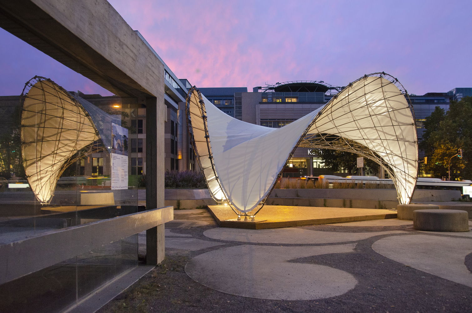 德国天然纤维材质公共装置艺术：贝壳馆