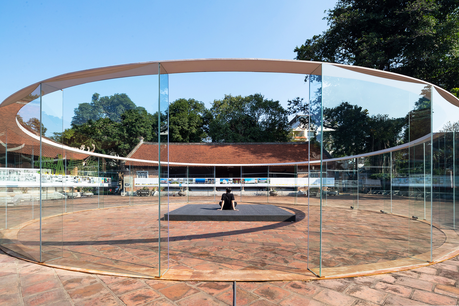 越南阿水亭公共装置艺术：东方哲学空间布局