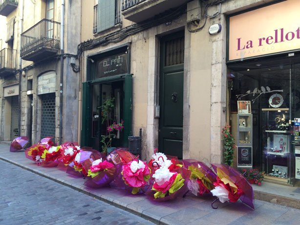 西班牙Girona花展植物艺术装置