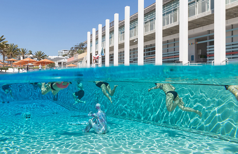 美国洛杉矶水下雕塑艺术装置