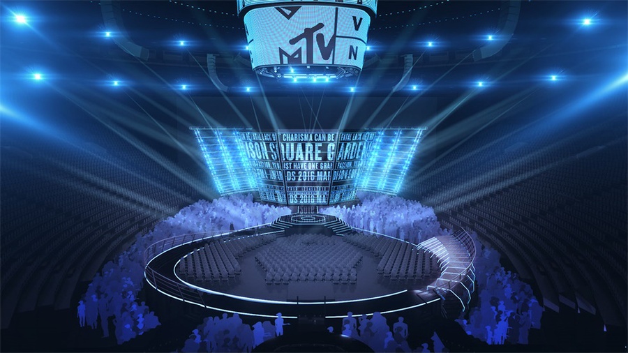 2016年MTV音乐录影带奖颁奖典礼舞台设计